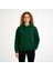 Pamuklu 3 İplik Basic Kapşonlu Sweatshirt, Erkek Sweatshirt, Yeşil Basic Sweatshirt, Hoodie 4