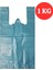 Mavi Poşet Renkli Poşet Atlet Küçük Boy 25X45 cm 1 Kg 2