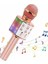 Karaoke Mikrofon Bluetooth Bağlantılı Aux Girişli Uzun Pil Ömrü Yüksek Ses Kaliteli 3