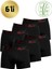Erkek Likralı Bambu Boxer 6’lı Ekonomik Paket – Nefes Alan Doğal Kumaş Rahat Iç Giyim 1