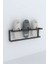 Duvar Montajlı Metal Terlik Düzenleyici Modern Minimalist Antre & Hol Toparlayıcı 15X58X10 cm 3
