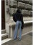 Pinterest Tasarım Taş Detay Tasarım Wide Leg Kot Pantolon Geniş Paça 2