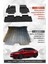 Sahler Tesla Model Y Juniper 2025+ Uyumlu 4.5d Premium Havuzlu Oto Paspas ve Myk Marka 3D Bagaj Havuzu 1