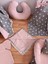 Koyu Yıldız Pudra Ponponlu Oval Yataklı 7 Parça Babynest Seti 2