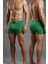 Erkek Likralı Bambu Boxer 6’lı Ekonomik Paket – Nefes Alan Doğal Kumaş Rahat Iç Giyim (Yeşil & Kırmızı) 3