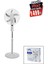 18 Inc 45 cm Kumandalı Sanayi Tipi Ayaklı Vantilatör 5-Metal Pervane 3-Kademe Hız 65W Y:137CM (4944) 2