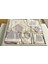 Unisex 0-3 Ay Bebeklere Gaye Organik Pamuk Ayıcık Nakışlı ve Cepli 10 Lu Premium Set 1