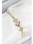 Pirinç Zirkon Taşlı Kalp Model Gold Renk Kadın Bileklik - TJ-BB7901 1