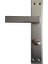 Alüminyum Inox Wc Kapı Kolu, Tuvalet & Banyo Kapısı Kolu, Yönsüz Montajlı Mekanizma, (478-02-WC-IN) 1