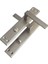 Alüminyum Inox Wc Kapı Kolu, Tuvalet & Banyo Kapısı Kolu, Yönsüz Montajlı Mekanizma, (478-02-WC-IN) 3