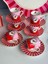 Türk Kahve Fincanı Bird Red&pink 6 Kişilik 12 Parça 2