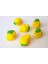 6'lı Mini Minyatür Limon Meyve Silikon Kalıp K-1395, Taş Tozu Alçı Sabun Mum Kalıbı 2