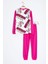 Pembe Ayıcık Baskılı Kız Çocuk Pijama Takımı 22769 3