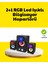 2.1 USB Bağlantılı Oyun Hoparlörü Renkli LED Işıklı 1