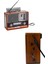Vintage Nostaljik Radyo Aux USB Sd Kart Girişli Şarjlı Bluetooth Bağlantılı 3