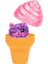 Bfs CKE07000 Cookeez Makery Yum Yumz Dondurma Tekli Paket Kokulu Peluş 3