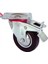 Servis Tekeri - Tablalı Frenli Siyah Döner - Çap 150 mm ( Lisinya ) 1