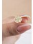 925 Ayar Gümüş Yuvarlak Model Gold Kadın Küpe 1