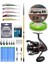 Yekoutdoor Surf Olta Seti Shimano Kamış Beastmaster Fx Surf Tele 4,25M 200G 6pc&okuma Ceymar C-6000A Olta Makinesi 1
