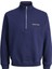 Jack Jones Norrebro Fermuarlı Yaka Relax Fit Erkek Sweat 12282899 5