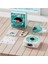 Waves Nostalji Plak Görünümlü Bluetooth Hoparlör 3D Ses Dalgası Retro Müzik Plak Mavi ( Lisinya ) 1