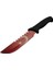 Ayyıldız MF033 Rd Kırmızı Av Bıçağı 31CM - Testere Detaylı Bıçak, Oluklu, Kılıflı, Plastik Sap ( Lisinya ) 1