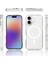 Apple Iphone 17 Kılıf Ultra Korumalı Magsafeli Şeffaf Emboss Kapak 3
