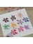 10 Adet Rastgele Renkli Reçine Kawaii Çiçek Tırnak Süsü Nail Art Süslemeleri 2