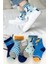 5 Çift Dinazor Desenli Indigo Bebek Çorap ve Çocuk Çorabı Hobins Sportswear & Company 1