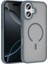 Apple Iphone 17 Kılıf Arkası Buzlu Kamera Korumalı Magsafeli Sio Kapak 1
