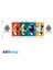 Harry Potter - Mug - 320 ml - House Crests Simple - Subli Box - MG3131 3