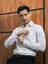 Slim Fit Uzun Kollu Kolay Ütü Teri Emen Nefes Alan Doku Kravatlık Siyah Erkek Gömlek 1
