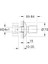 Bau Cosmopolitan Ankastre Stop Valf Hard Graphite – 19917A00 3