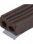 Building Products 63644 All-Climate Epdm Weatherstrip, Ekstra Büyük Boşluklar Için All Strip, 5/16 Inç x 5,2 M, Kahverengi 2