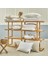 Ascot Düz Dış Kumaş: %100 Pamuk, Iç Dolgu: Boncuk Elyaf Yastık, Beyaz, 50X70 cm 2