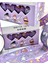 Sevimli Cadılar 4'lü Washi Bant Set Mor /washi Tape/masking Tape/desenli Bant 4