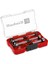 Einhell M-Case 5 Parça Menteşe Uç Seti (C65 Çeliğinden Yapılmış, E 6.3 Şaft, Çapraz Kesme Kenarı, Merkezleme Ucu, Konik Başlık Şekli, 4 Tarafı Kapalı Kılavuz Kenar) - 49706003 1