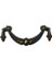 Dekoratif Zamak Üzümlü Kulp - 64MM, Antik, 1 Adet 1