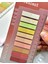 10 Renkli Cetvelli Soft Kırmızı Tonlar Düz Kenar Şeffaf Pet Indeks Sticker/ındex Sticker/post-It 5