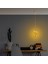 Modern Sarkıt Led'li Aplik Parlak Gold, Yatak Odası LED Aplik Aydınlatma 3000K Sarı Işık LIKMA-13519 2