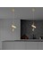 Modern Sarkıt Led'li Aplik Parlak Gold, Yatak Odası LED Aplik Aydınlatma 3000K Sarı Işık LIKMA-13519 3