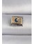 316L Çelik Gümüş Renk Gold Hilal Işlemeli Nomination Charm - TJ-BC1017 1