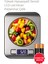 Gri Dijital Mutfak Tartısı, 1g-5kg, Paslanmaz Çelik, Hassas ve Dayanıklı 1