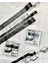 Vintage Gazete Retro New York Temalı Siyah Beyaz Bant Seti 10'lu/washi Tape/bullet Journal/scrapbook 5