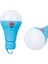 Şarjlı Çakarlı LED Ampul (4944) 2
