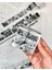 Vintage Ay & Sanat Temalı Siyah-Beyaz Washi Bant Seti 10'lu /washi Tape /bullet Journal /scrapbook 1