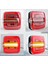 Kare Neon LED 7 Fonksiyonlu Dinamik Sinyalli Hamburger Stop Lambası 12V 202101-D 12V 1