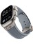 Ile Uyumlu Watch 42MM KRD-113 Spor Görünümlü Silikon Kordon Gri 1