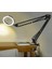 Kıskaçlı Yuvarlak Işık 6.3 Inç (16CM) Stüdyo Halka Işık ve Tripod Fotoğraf Makinesi Kamera Youtuber Twich Yayıncı Işığı - NB35 3