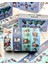Sevimli Cadılar 4'lü Washi Bant Set Mavi /washi Tape/masking Tape/desenli Bant 3